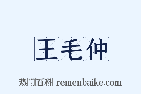 王毛仲是什么意思的图片